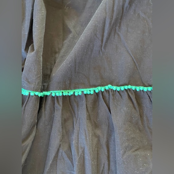 Maxi dress with adjustable spaghetti straps and elastic back. - Picture 5 of 6